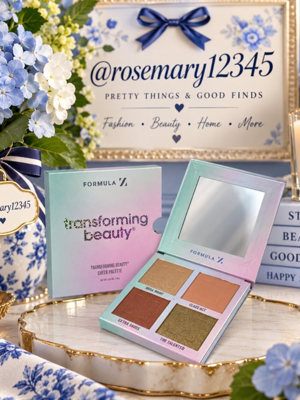 Formula Z Tranforming Beauty Cheek Palette